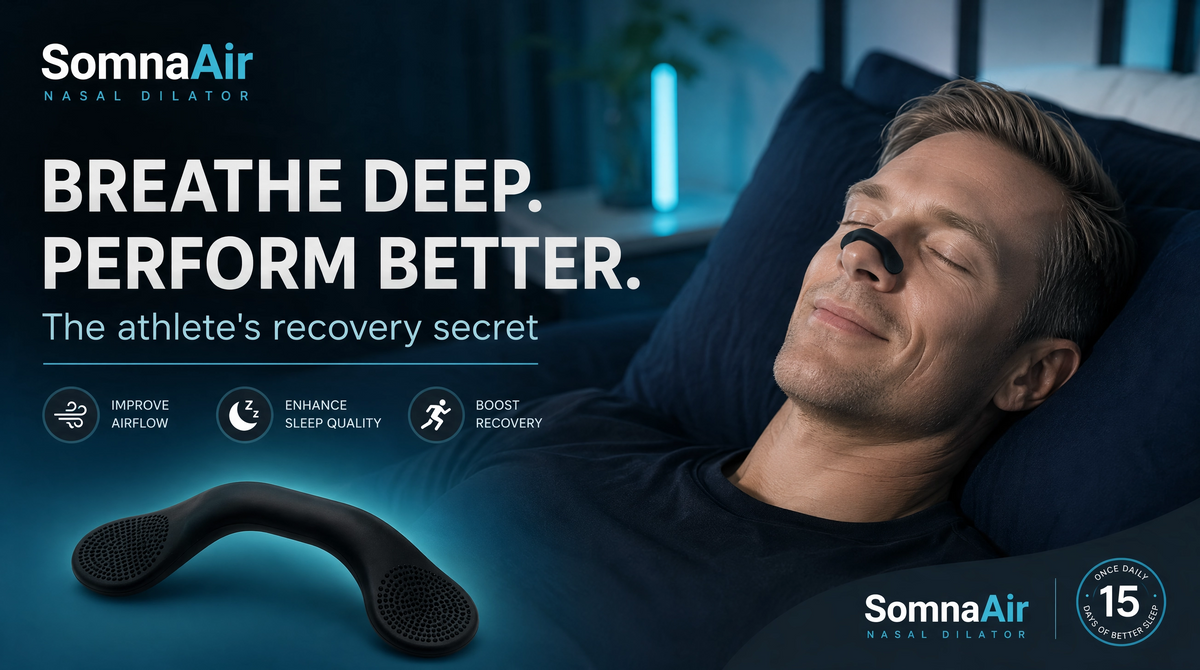SomnaAir magnetic nasal dilator for better sleep