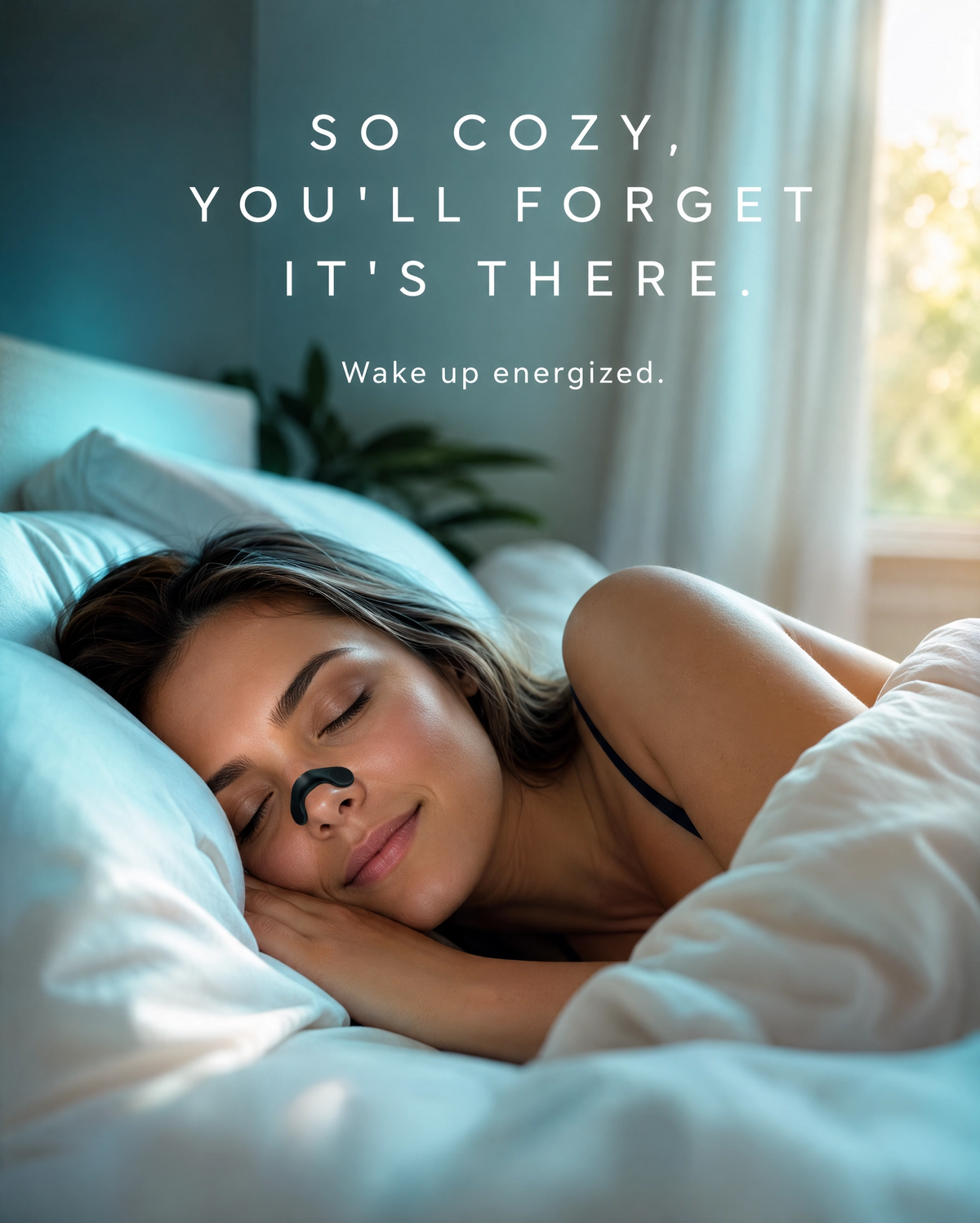 Sleeping peacefully with SomnaAir