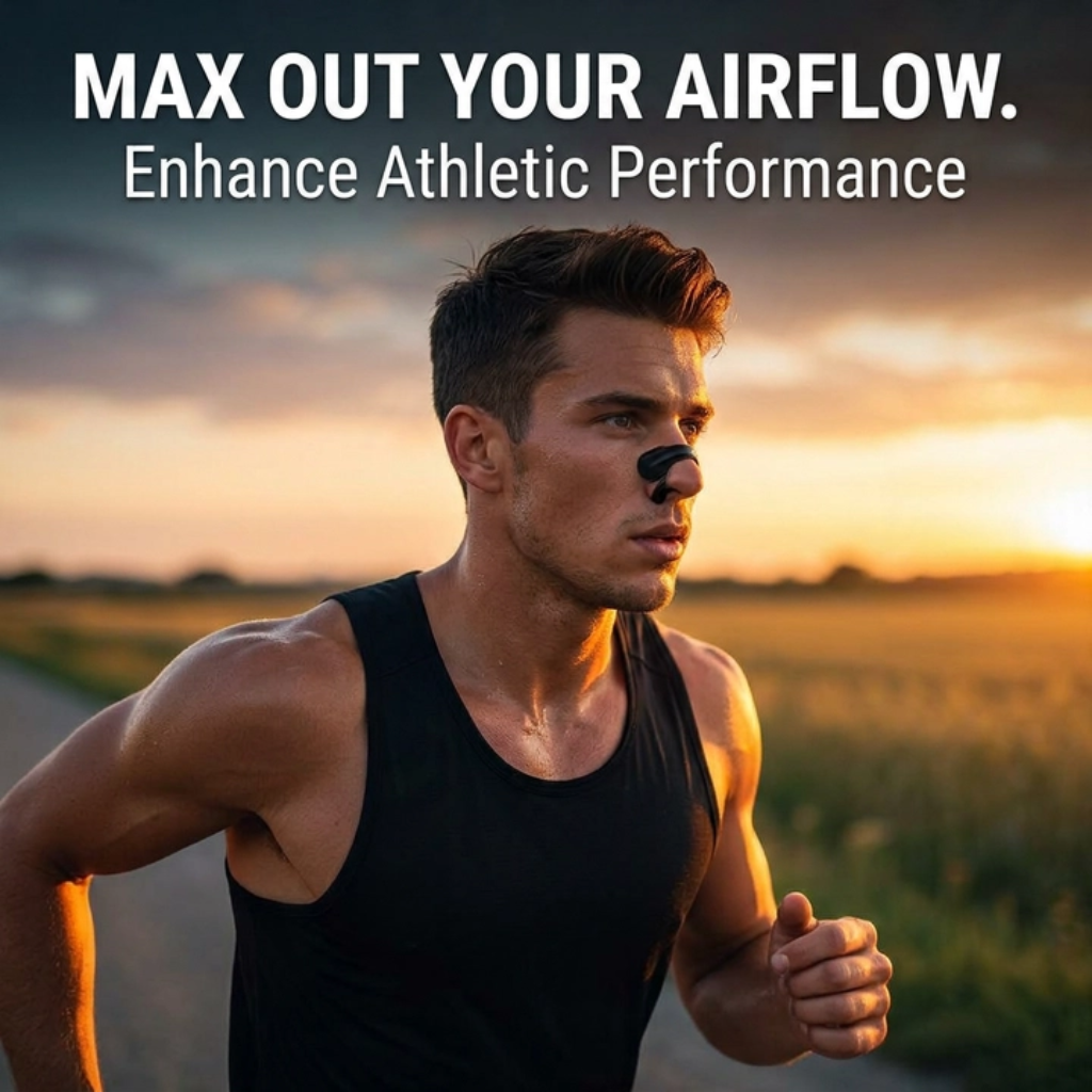 Athlete wearing SomnaAir