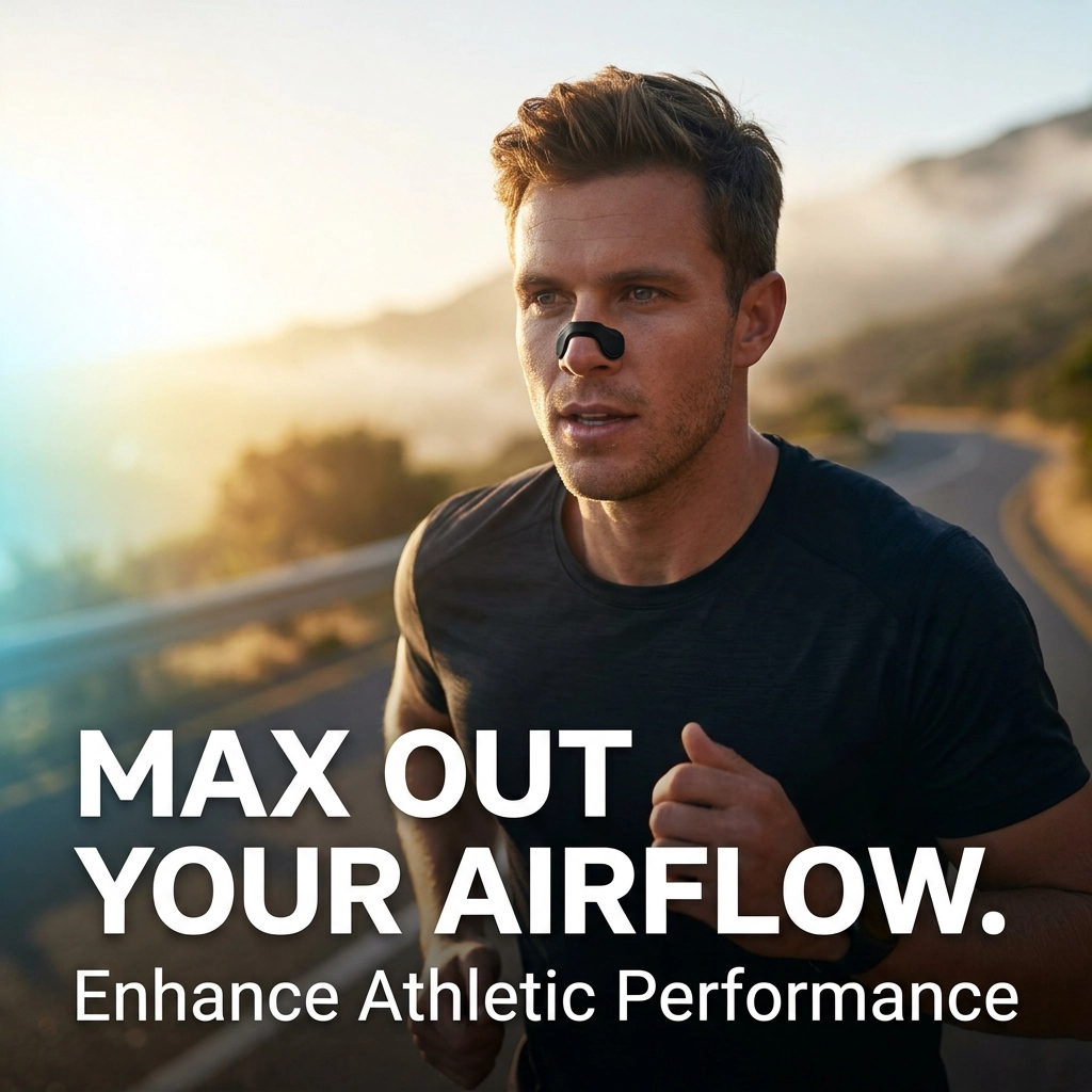 Runner wearing SomnaAir